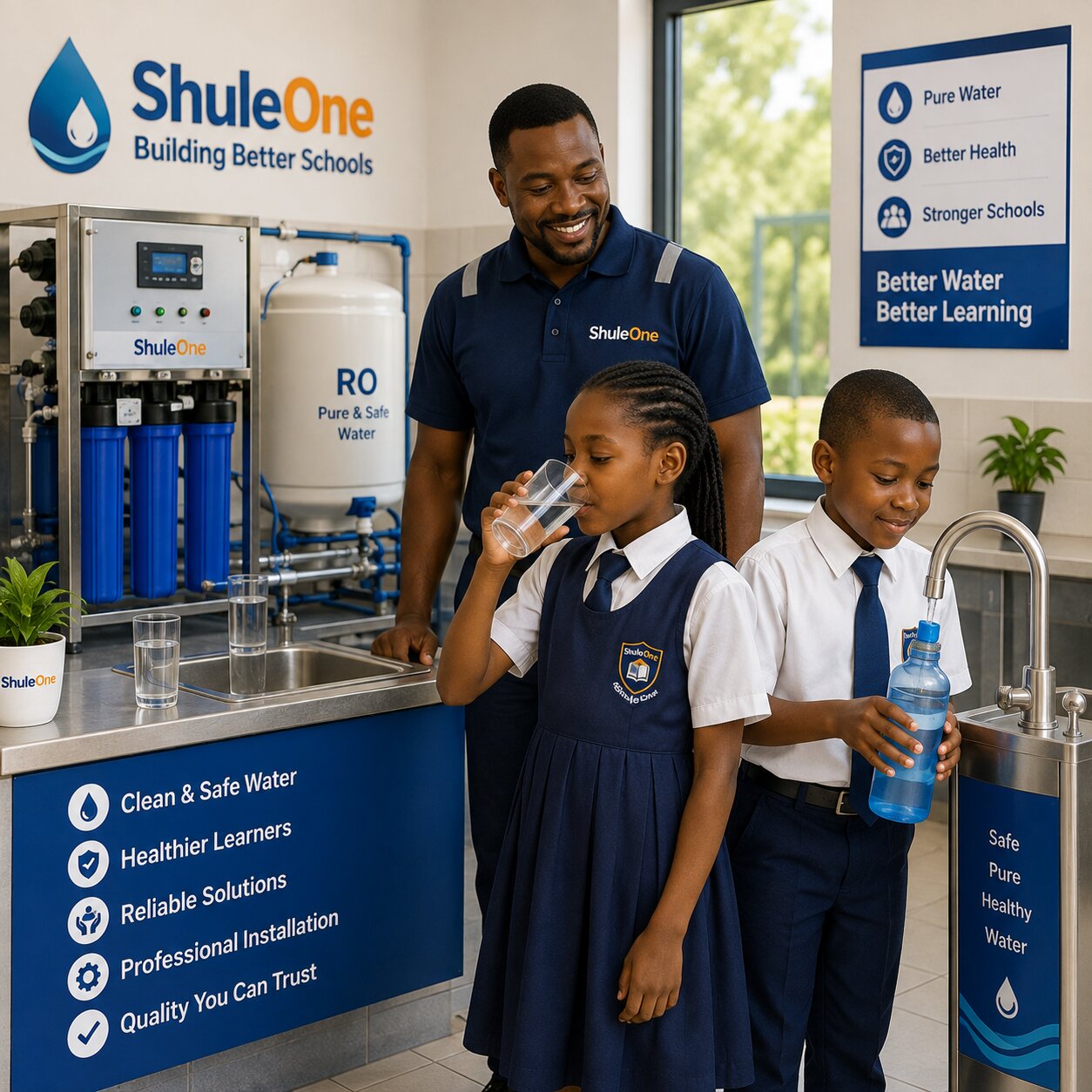 ShuleOne RO Water Plant